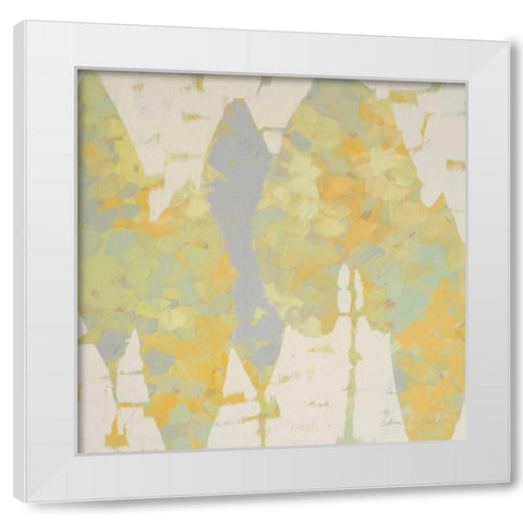 Sunlit Marsh I White Modern Wood Framed Art Print by Loreth, Lanie