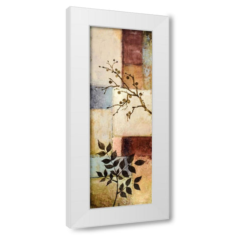 Through the Seasons III White Modern Wood Framed Art Print by Marcon, Michael