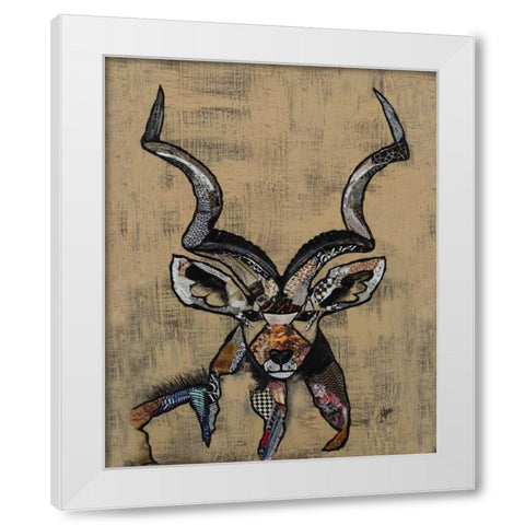 Serengeti Wildlife I White Modern Wood Framed Art Print by Ritter, Gina
