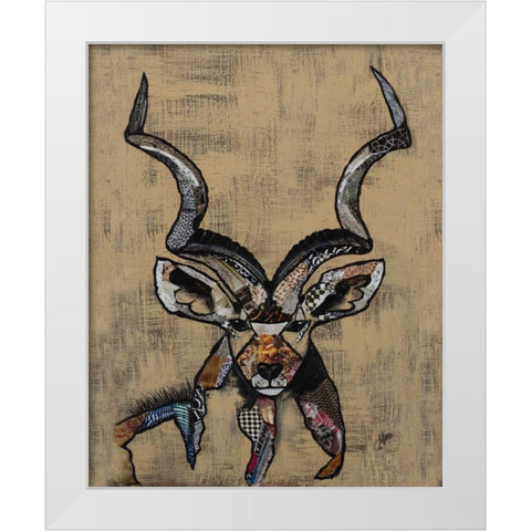 Serengeti Wildlife I White Modern Wood Framed Art Print by Ritter, Gina