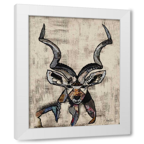 Serengetti Wildlife I White Modern Wood Framed Art Print by Ritter, Gina