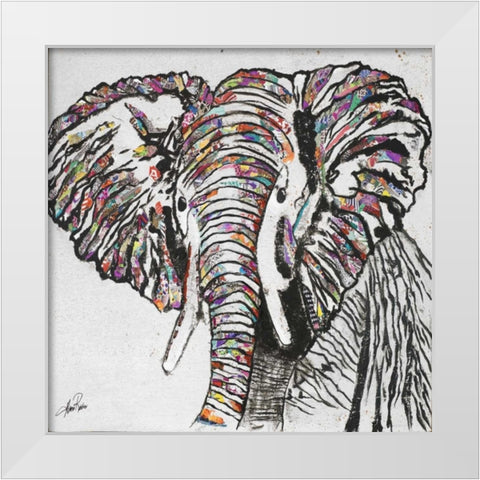 Serengeti Plains II White Modern Wood Framed Art Print by Ritter, Gina