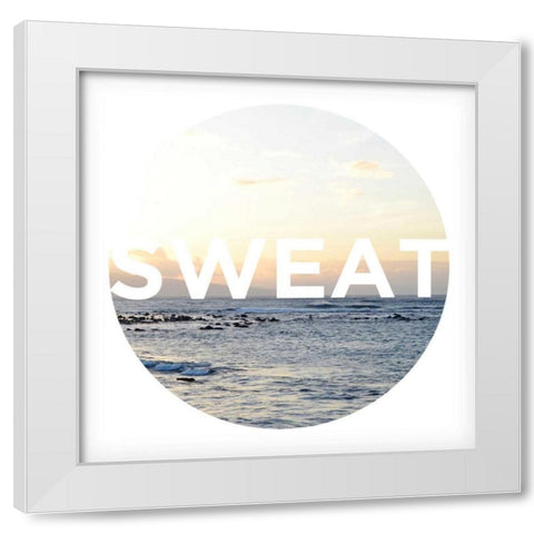 Active Type III White Modern Wood Framed Art Print by Nawrocke, Bruce