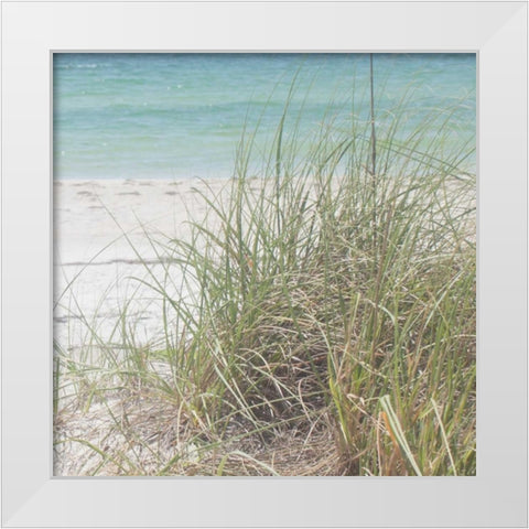 Ocean Air II White Modern Wood Framed Art Print by Bryant, Susan