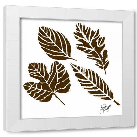 Rustic Birch Trail Accent I White Modern Wood Framed Art Print by Ritter, Gina