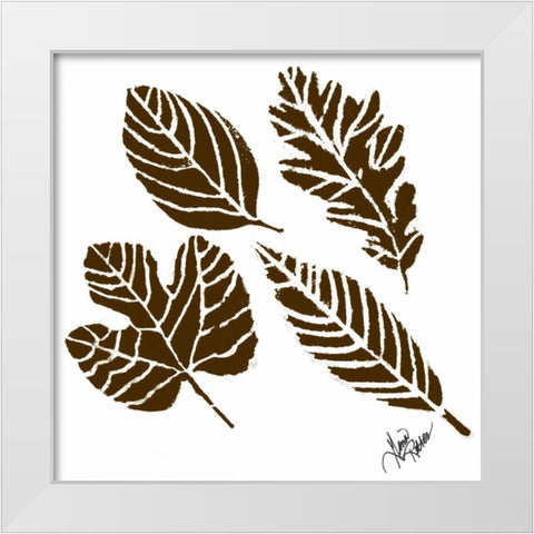 Rustic Birch Trail Accent I White Modern Wood Framed Art Print by Ritter, Gina