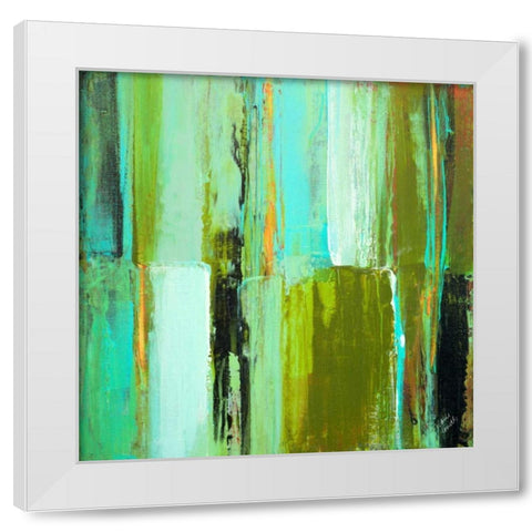 Deepest Strengths White Modern Wood Framed Art Print by Loreth, Lanie