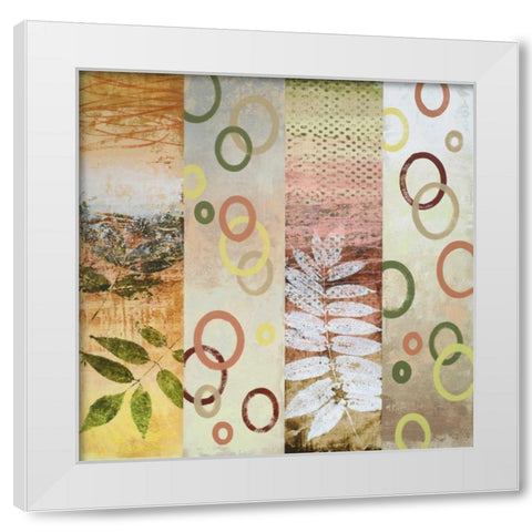 Natural Order I White Modern Wood Framed Art Print by Marcon, Michael