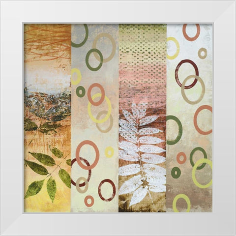 Natural Order I White Modern Wood Framed Art Print by Marcon, Michael