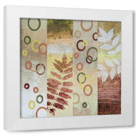 Natural Order II White Modern Wood Framed Art Print by Marcon, Michael