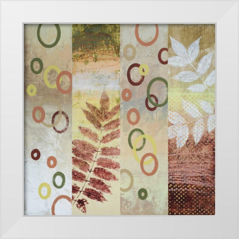 Natural Order II White Modern Wood Framed Art Print by Marcon, Michael