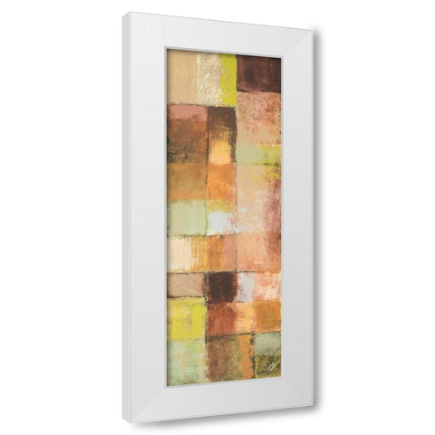 Autumn Mixtures III White Modern Wood Framed Art Print by Marcon, Michael