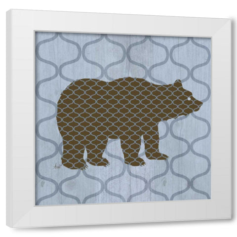 Rustic Nature III White Modern Wood Framed Art Print by Metz, Andi