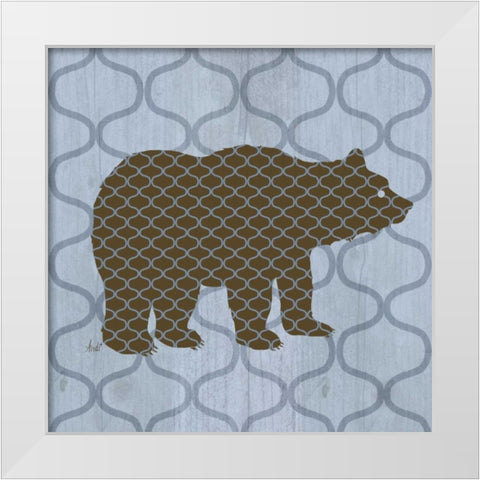 Rustic Nature III White Modern Wood Framed Art Print by Metz, Andi