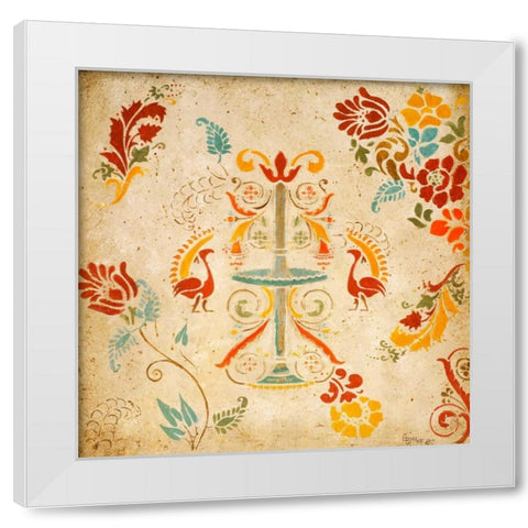 Bohemian Walk in the Park White Modern Wood Framed Art Print by Ritter, Gina