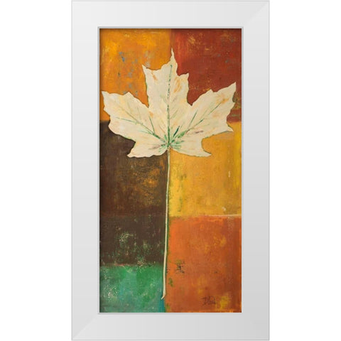Fall In Love II White Modern Wood Framed Art Print by Pinto, Patricia