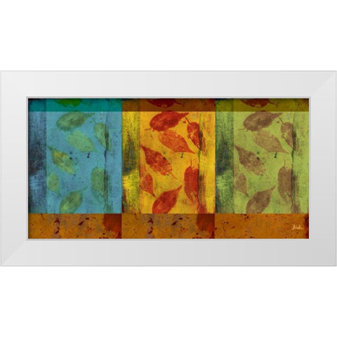 Organic Feast II White Modern Wood Framed Art Print by Pinto, Patricia