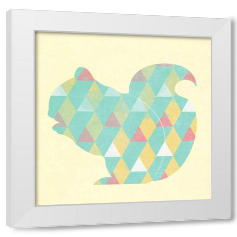 Patterned Nature I White Modern Wood Framed Art Print by Studio, Sd Graphics