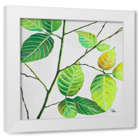 End of Summer I White Modern Wood Framed Art Print by Pinto, Patricia