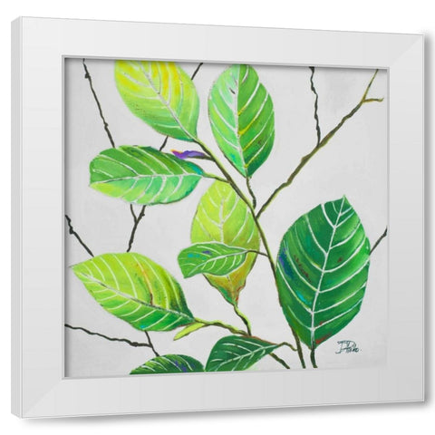 End of Summer II White Modern Wood Framed Art Print by Pinto, Patricia