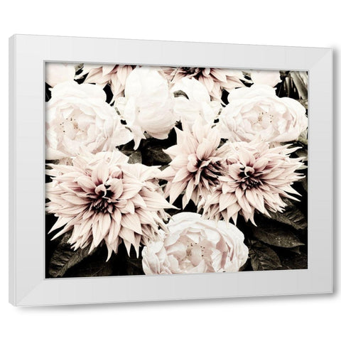 White Washed Garden White Modern Wood Framed Art Print by Navas, Emily
