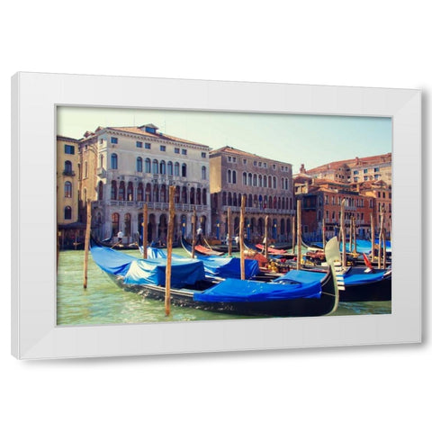 Venice I White Modern Wood Framed Art Print by Navas, Emily