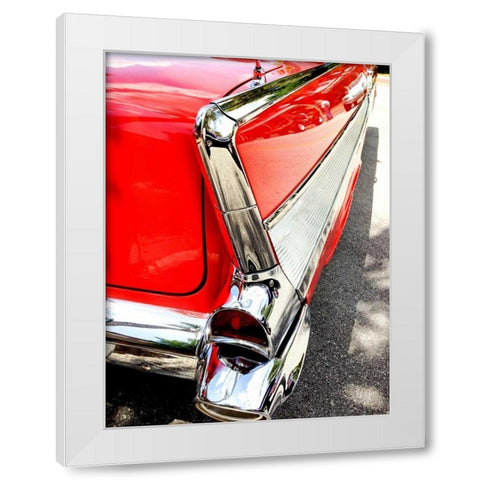 Drive By II White Modern Wood Framed Art Print by Bryant, Susan