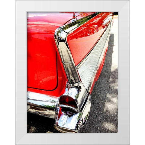 Drive By II White Modern Wood Framed Art Print by Bryant, Susan