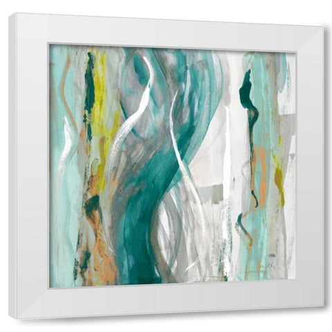 Coastal Bossa Nova I White Modern Wood Framed Art Print by Loreth, Lanie