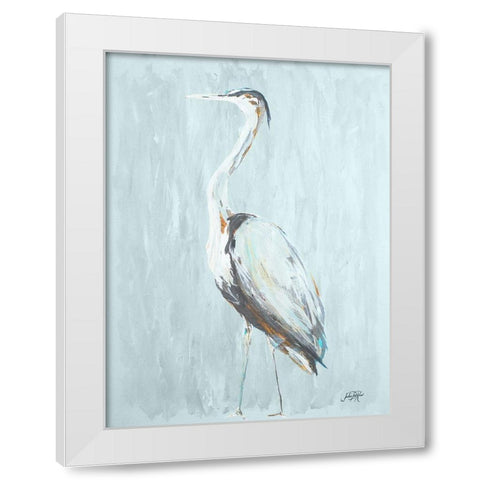 Among the Blue I White Modern Wood Framed Art Print by DeRice, Julie