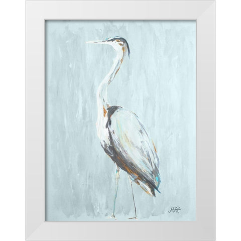 Among the Blue I White Modern Wood Framed Art Print by DeRice, Julie