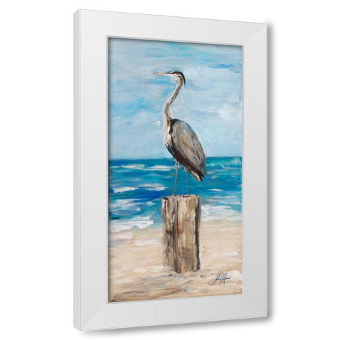 Among the Water I White Modern Wood Framed Art Print by DeRice, Julie