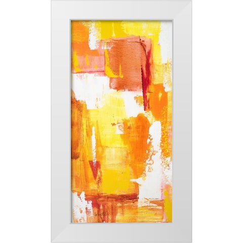 MidSummer I White Modern Wood Framed Art Print by Loreth, Lanie