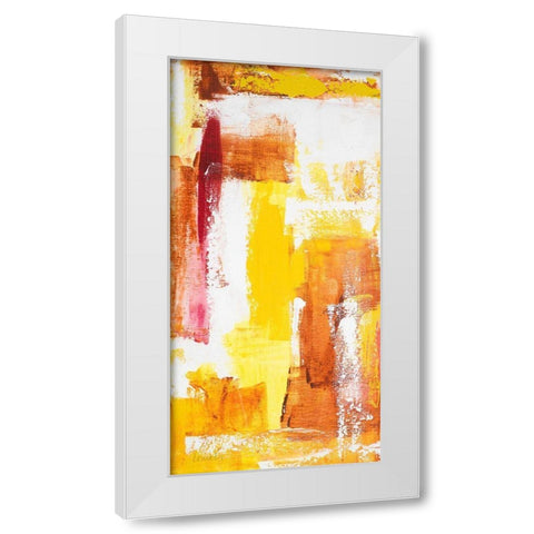 MidSummer II White Modern Wood Framed Art Print by Loreth, Lanie