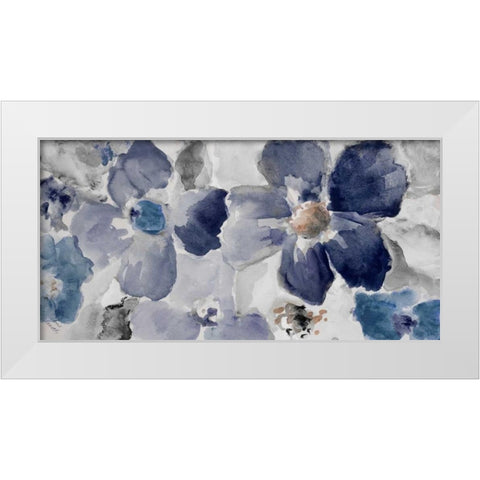 Cool Sonata I White Modern Wood Framed Art Print by Loreth, Lanie