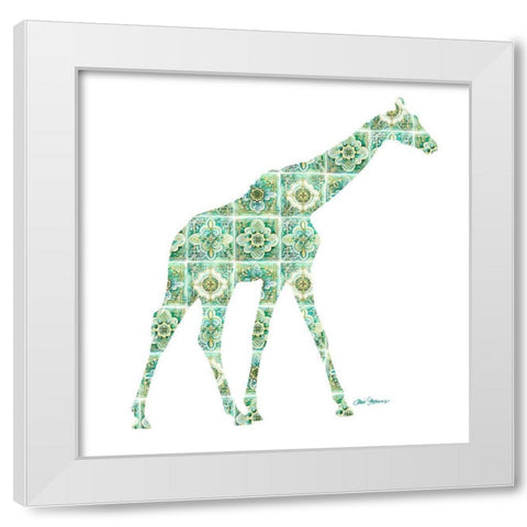 French Wild I White Modern Wood Framed Art Print by Gaynor, Janice