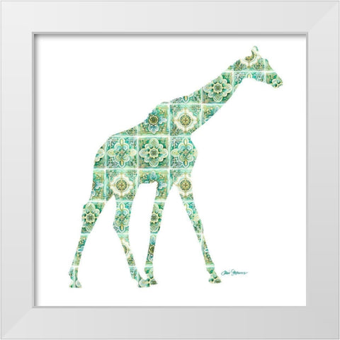 French Wild I White Modern Wood Framed Art Print by Gaynor, Janice