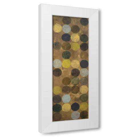 Modulation I White Modern Wood Framed Art Print by Marcon, Michael