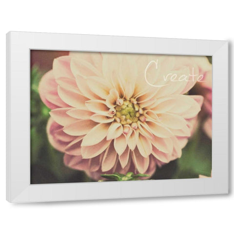 March Pink Filtered I White Modern Wood Framed Art Print by Bryant, Susan