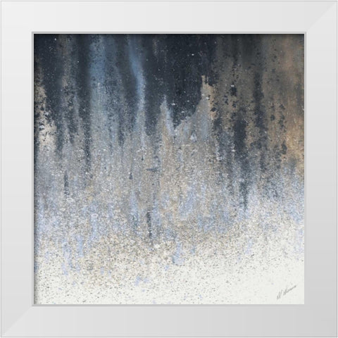 Summer Woods Square I White Modern Wood Framed Art Print by Mercado, M.