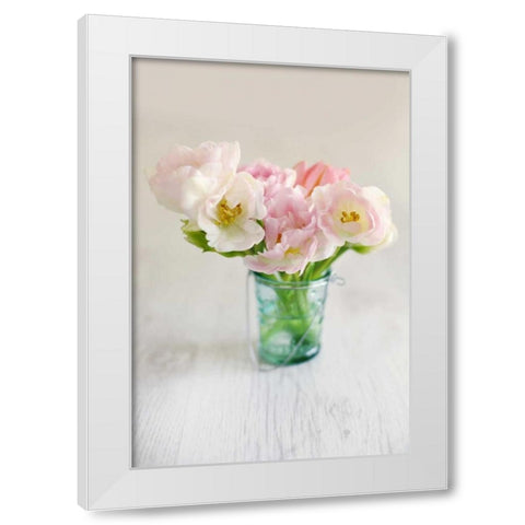 Another Casual Morning White Modern Wood Framed Art Print by Gardner, Sarah