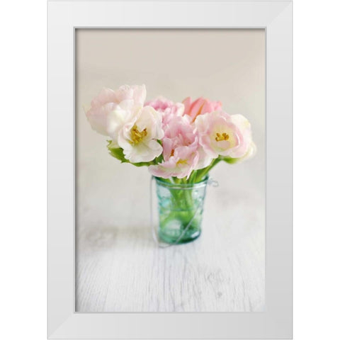 Another Casual Morning White Modern Wood Framed Art Print by Gardner, Sarah