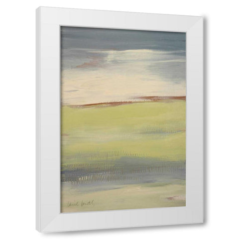 Flatlands II White Modern Wood Framed Art Print by Loreth, Lanie