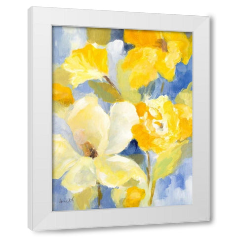 Sunlit White Modern Wood Framed Art Print by Loreth, Lanie