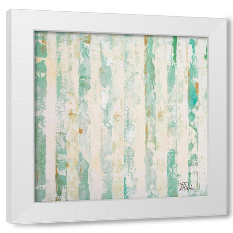 Night Breeze I White Modern Wood Framed Art Print by Pinto, Patricia