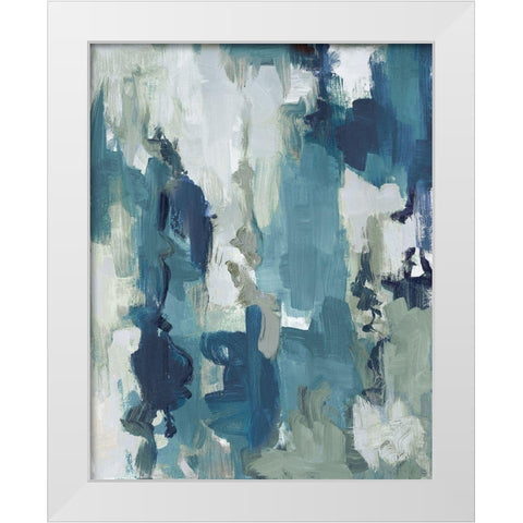 Cool Serenade II White Modern Wood Framed Art Print by Loreth, Lanie