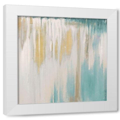 Bright Paysage I White Modern Wood Framed Art Print by Pinto, Patricia