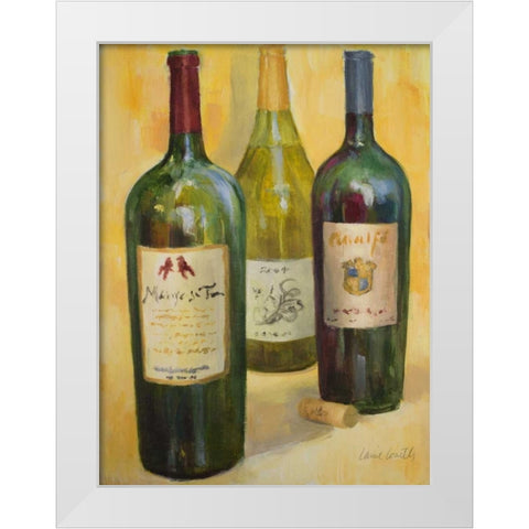 Time for Wine II White Modern Wood Framed Art Print by Loreth, Lanie