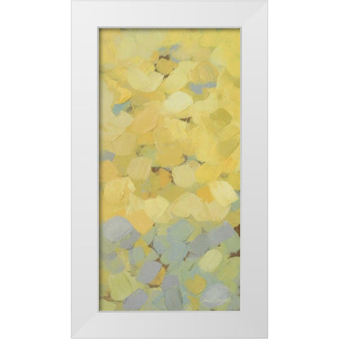 Bits of Life I White Modern Wood Framed Art Print by Loreth, Lanie