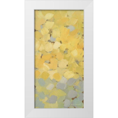 Bits of Life II White Modern Wood Framed Art Print by Loreth, Lanie